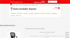 Desktop Screenshot of izmirsandalyedeposu.com