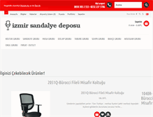 Tablet Screenshot of izmirsandalyedeposu.com